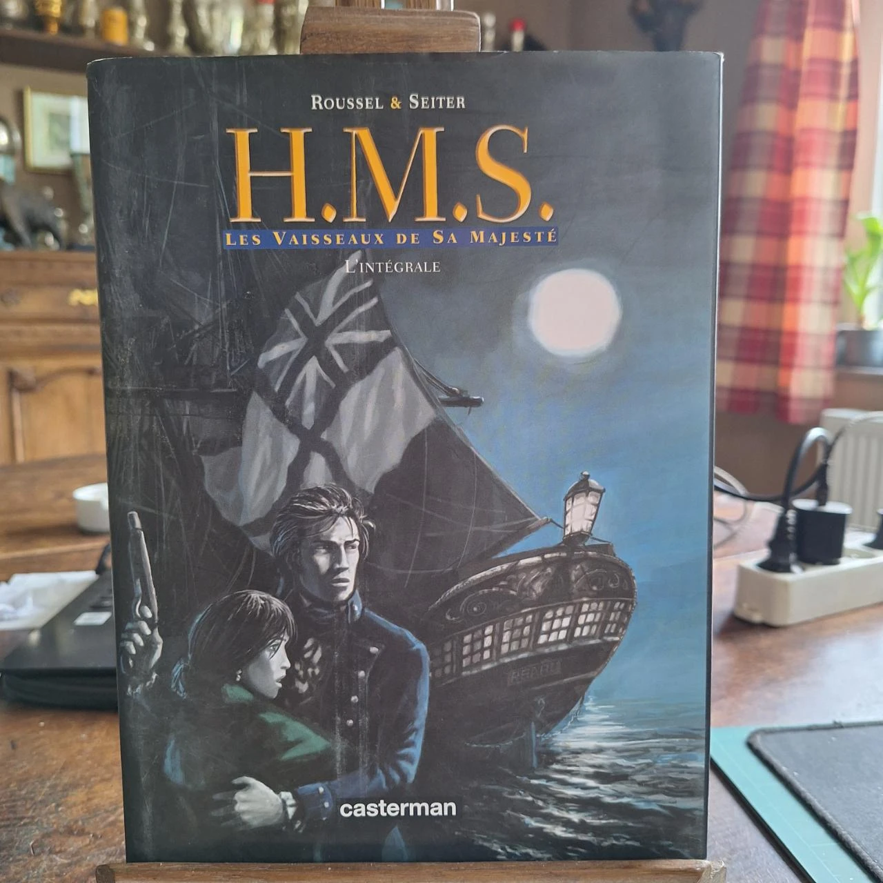 h.m.s. les vaisseaux de sa majesté l'intégrale roussel casterman